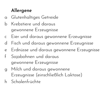 Allergene & Nährstoffe Teil 2